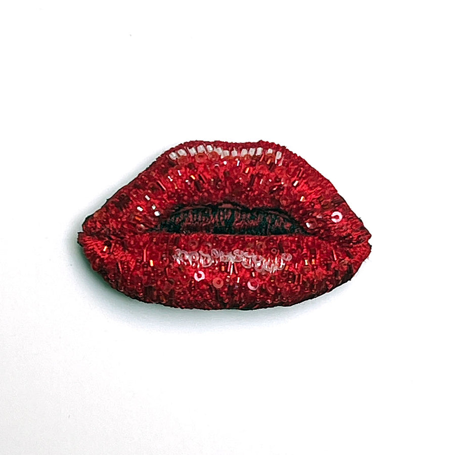 Starlet Lips Embroidered Pin by PATCH NYC x Trovelore