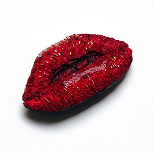 Starlet Lips Embroidered Pin by PATCH NYC x Trovelore