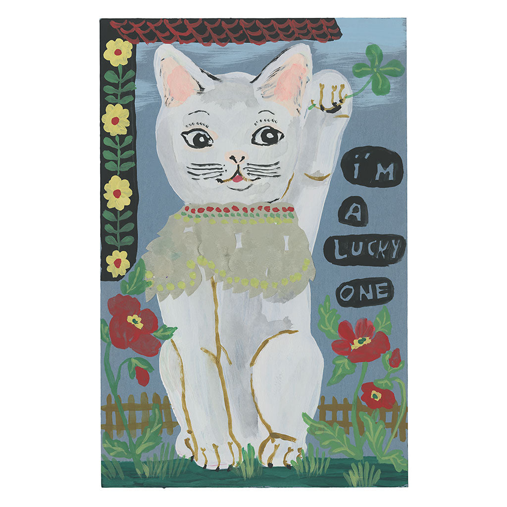 Nathalie Lété: I'm a Lucky One, Original Painting – PATCH NYC