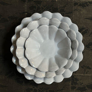 Astier de Villatte Large Footed Marguerite Bowl