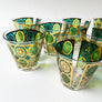 Vintage Drinking Glasses by Georges Briard (Set of 8)