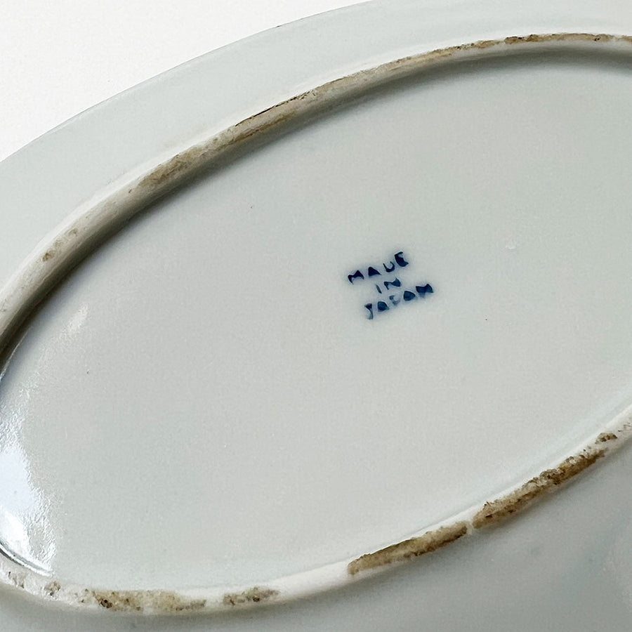 Vintage Miniature Blue Willow Porcelain Tea Set Made in Japan (Set of 20)