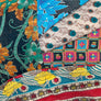 Vintage Kantha Reversible Cotton Throw Blanket (E6)