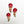 Ruffle Stem Red Cap Mushroom Glass Clip Ornament