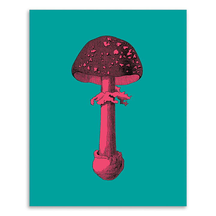 PATCH NYC Long Stem Mushroom Fine Art Print