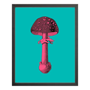 PATCH NYC Long Stem Mushroom Fine Art Print