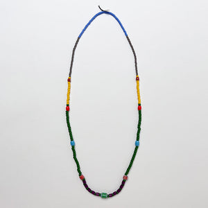 Mixed Beads Strand Necklace (A)