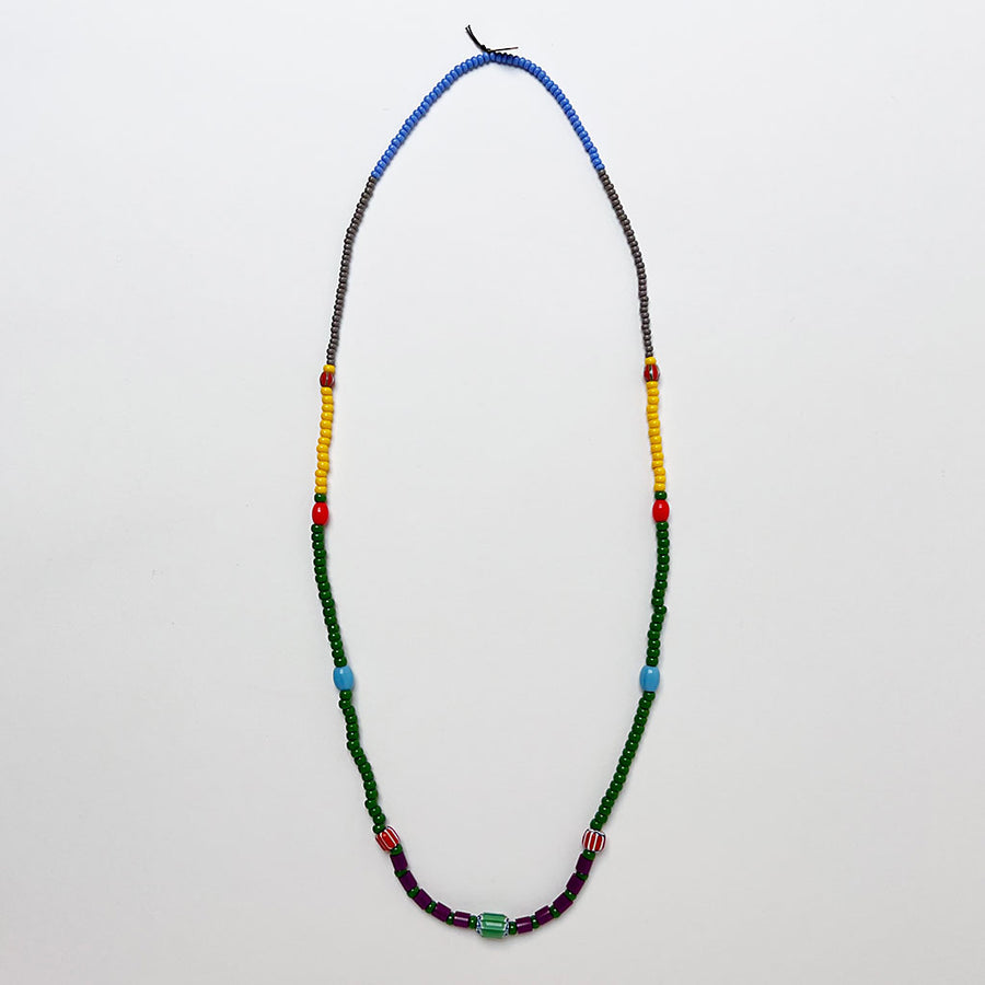 Mixed Beads Strand Necklace (A)