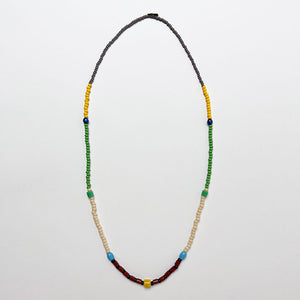 Mixed Beads Strand Necklace (E)