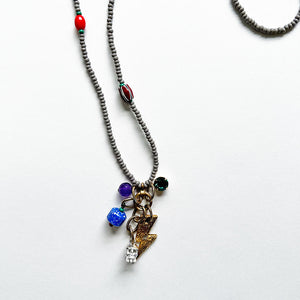 Novelty Necklace: Sterling Skull