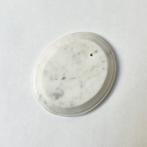 Polished Marble Incense Burner: Oval