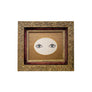 Don Carney Pair of Blue Eyes - Art Print in Victorian Ornate Wood Frame