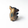 Vintage Metal Seated Piggy Bank with Gems & Bow Tie