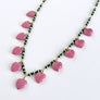 PATCH NYC Treasure Necklace: Vintage Pink Glass Hearts