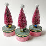 PATCH NYC Pink Bristle Tree Decorative Gift Box