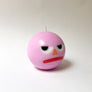 Novelty Grumpy Candle Pink