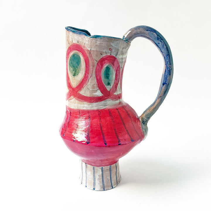 Art Pottery One of a Kind Pitcher Vase (A)