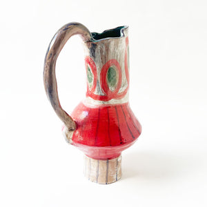 Art Pottery One of a Kind Pitcher Vase (A)