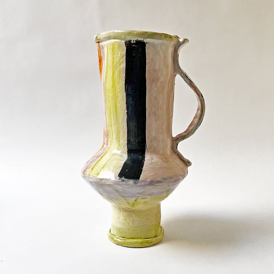Art Pottery One of a Kind Pitcher Vase (B)