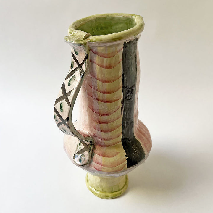 Art Pottery One of a Kind Pitcher Vase (B)
