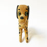 Vintage Spotted Dog Plush Figure Made in Japan