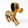 Vintage Spotted Dog Plush Figure Made in Japan