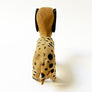 Vintage Spotted Dog Plush Figure Made in Japan