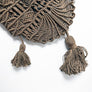 Vintage Macrame Drawstring Pouch Purse with Tassels