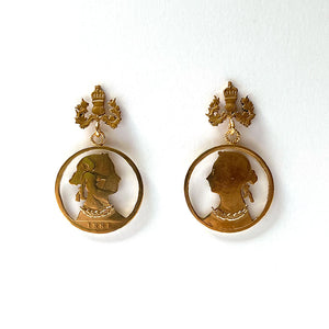 Queen Victoria Drop Earrings
