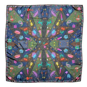 PATCH NYC Crazy Quilt Silk Scarf