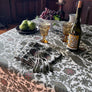 PATCH NYC Regal Bird Spice Linen Tablecloth