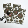 PATCH NYC Regal Bird Spice Linen Napkins (Set of 4)