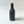 Ribbed Bottle Ceramic Vase Onyx