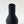 Ribbed Bottle Ceramic Vase Onyx