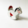 Vintage Rocking Horse Porcelain Coin Bank