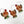 Country Chicken Glass Ornament