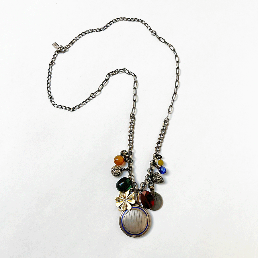 Treasure Necklace: Vintage Round Locket