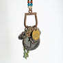 PATCH NYC Treasure Necklace: Charm Cluster with Vintage 1917 Athletic Prize Metal