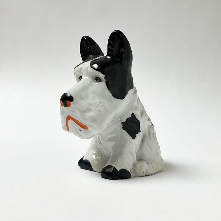 Vintage Scottie Dog Ceramic Bank Made in Japan
