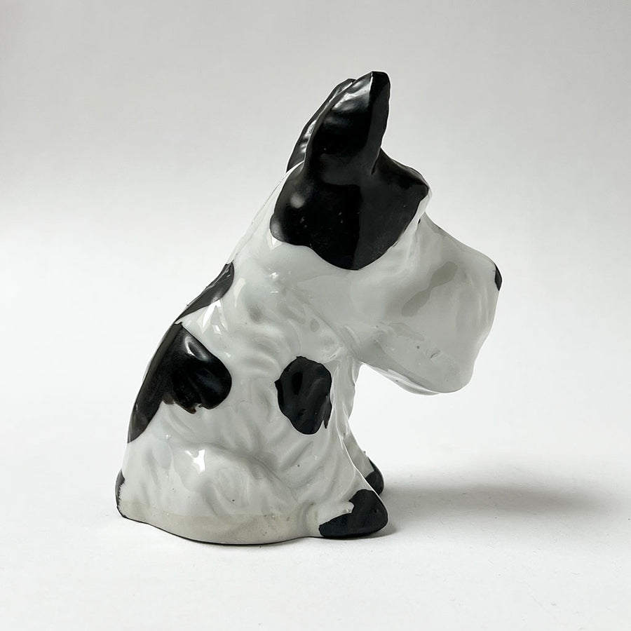 Vintage Scottie Dog Ceramic Bank Made in Japan