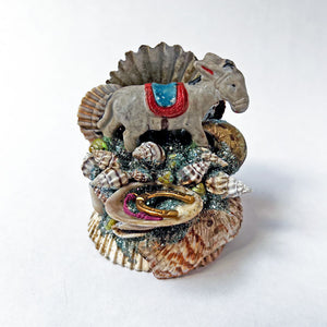 PATCH NYC One of a Kind Sea Shell Souvenir: Donkey