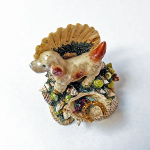 PATCH NYC One of a Kind Sea Shell Souvenir: Puppy