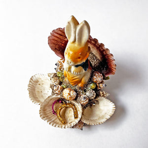 PATCH NYC One of a Kind Sea Shell Souvenir: Rabbit