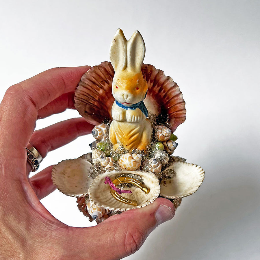 PATCH NYC One of a Kind Sea Shell Souvenir: Rabbit