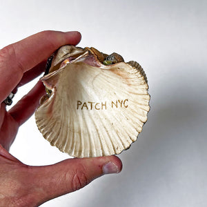 PATCH NYC One of a Kind Sea Shell Souvenir: Lady in a Blue Apron