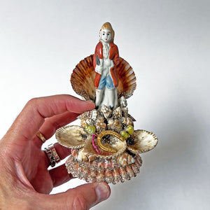 PATCH NYC One of a Kind Sea Shell Souvenir: Man in a Rust Topcoat