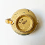 Vintage Ceramic Pitcher with Hand Painted Ship Made in Italy