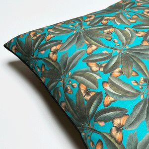 Shy Butterfly Decorative Pillows