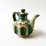 Vintage Stoneware Pitcher with Lid