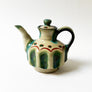 Vintage Stoneware Pitcher with Lid